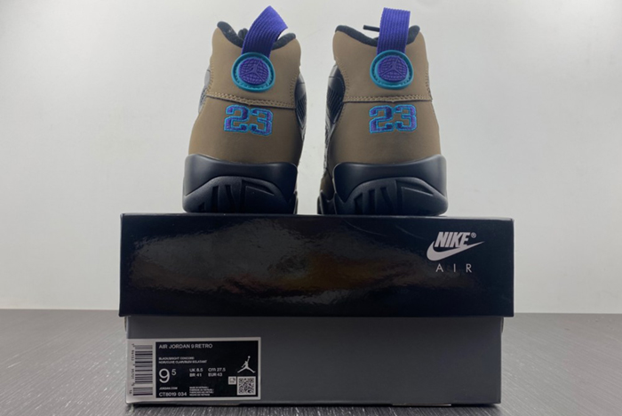 Air Jordan 9 “Olive Concord” CT8019-034