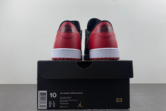 Air Jordan 1 Low OG “Bred 705329-001