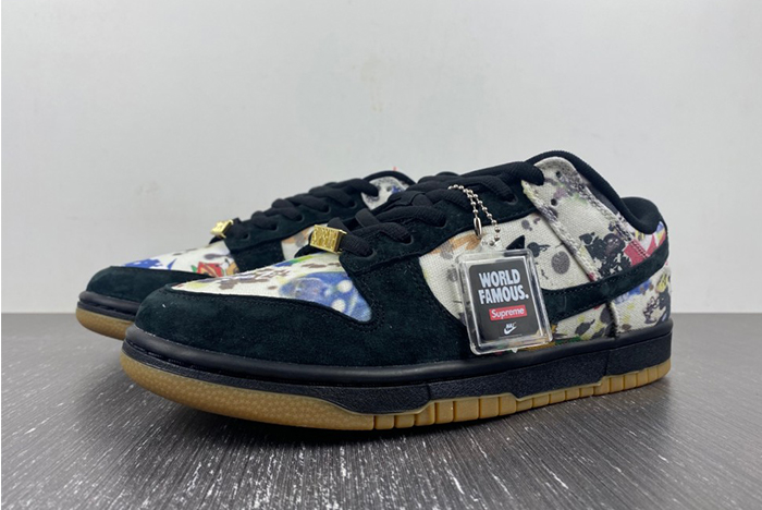 dunk sb S*p*e × nike dunk low “rammellzee” fd8778-001