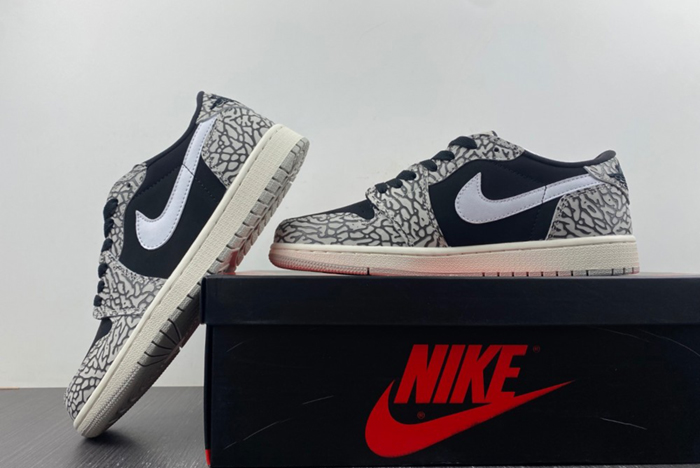 Air Jordan 1 Low “Elephant Print” CZ0790-001