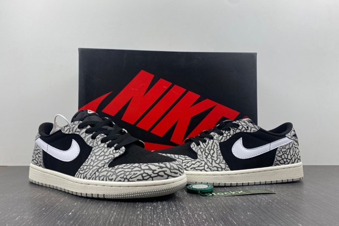 Air Jordan 1 Low “Elephant Print” CZ0790-001