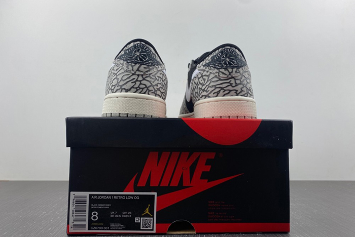 Air Jordan 1 Low “Elephant Print” CZ0790-001