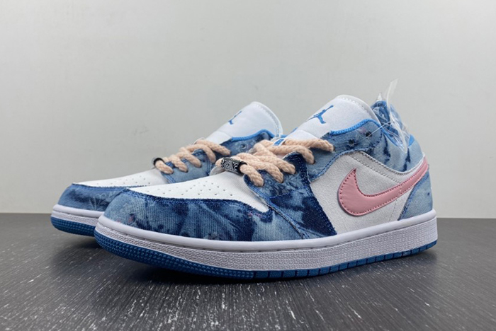 Air Jordan 1 Low Washed Denim DM7866-996 a