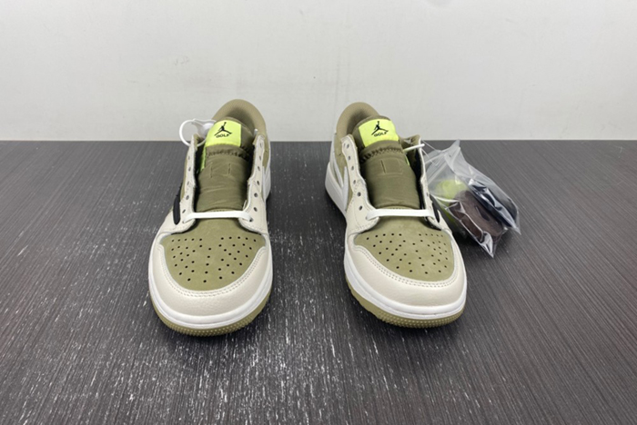 First Look at the Travis Scott x Air Jordan 1 Low Golf FZ3124-200