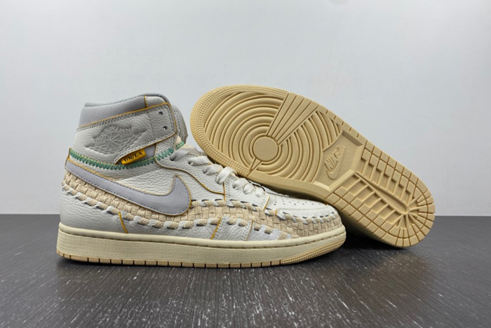 Union x Air Jordan 1 High “Woven”UN FD2565-100