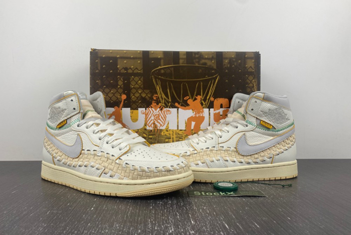 Union x Air Jordan 1 High “Woven”UN FD2565-100