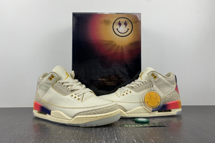J Balvin x Air Jordan 3  FN0344-901