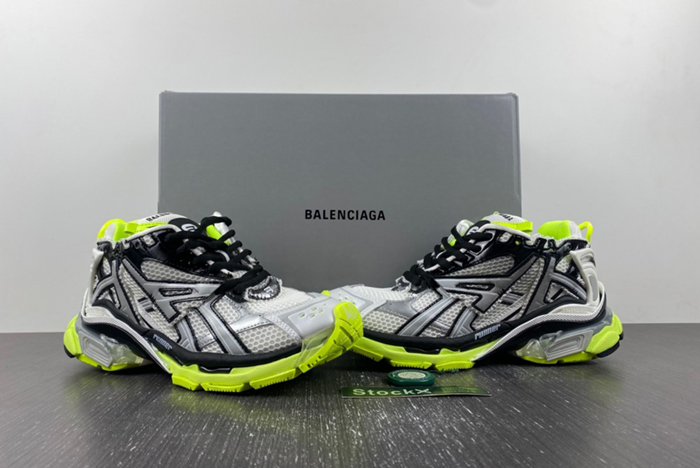 Ba*len*cia*ga -runner white black fluo yell