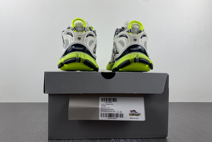 Ba*len*cia*ga -runner white black fluo yell