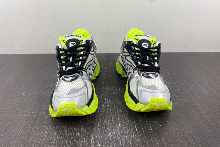 Ba*len*cia*ga -runner white black fluo yell