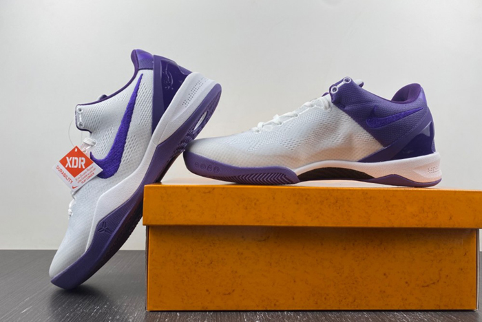 Nike Kobe 8 Protro “White Court Purple FQ3549-100