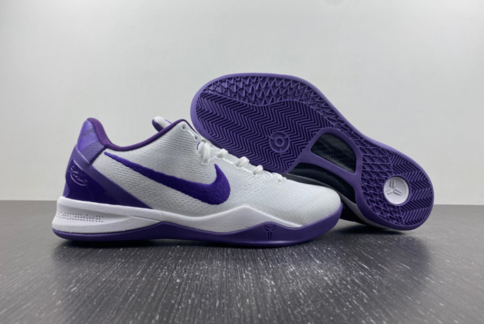 Nike Kobe 8 Protro “White Court Purple FQ3549-100