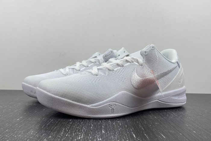 Nike Kobe 8 Protro  Triple White FJ9364-100