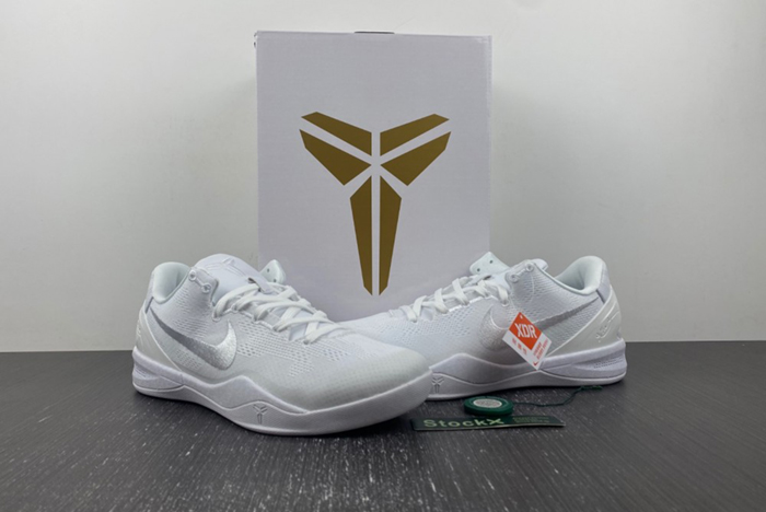 Nike Kobe 8 Protro  Triple White FJ9364-100