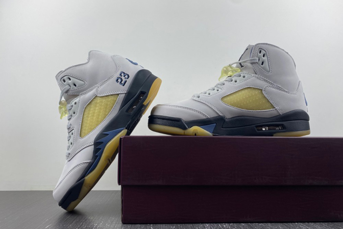 A Ma Maniere x Air Jordan 5 “Diffused Blue x AJ5 FZ5758-004