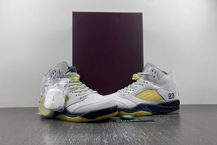 A Ma Maniere x Air Jordan 5 “Diffused Blue x AJ5 FZ5758-004