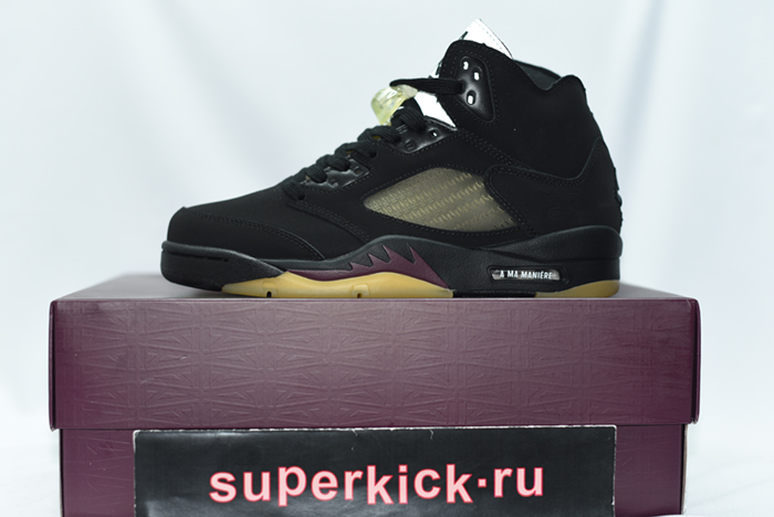 A Ma Maniére x Air Jordan 5 “Black FD1330-001