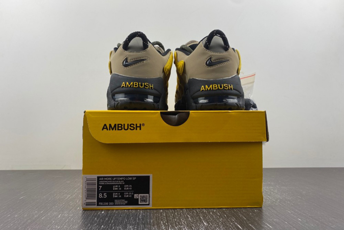 AMBUSH x Nike Air More Uptempo Low “Limestone FB1299-200