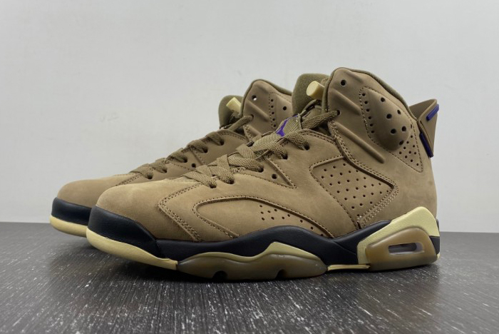Air Jordan 6 WMNS Gore-Tex “Brown Kelp” FD1643-300