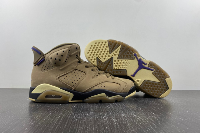 Air Jordan 6 WMNS Gore-Tex “Brown Kelp” FD1643-300