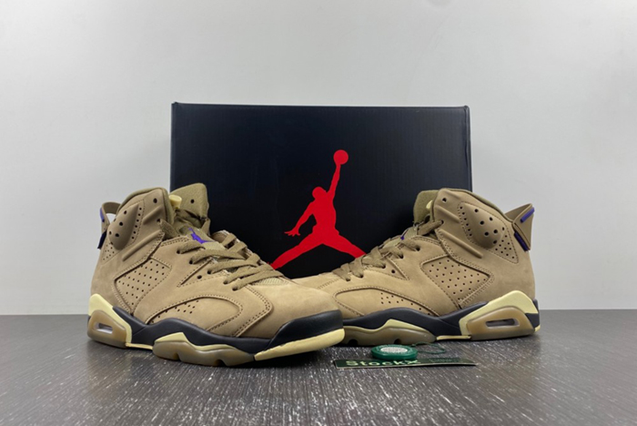 Air Jordan 6 WMNS Gore-Tex “Brown Kelp” FD1643-300