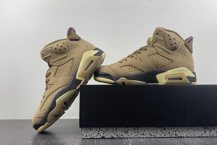Air Jordan 6 WMNS Gore-Tex “Brown Kelp” FD1643-300
