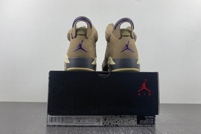 Air Jordan 6 WMNS Gore-Tex “Brown Kelp” FD1643-300