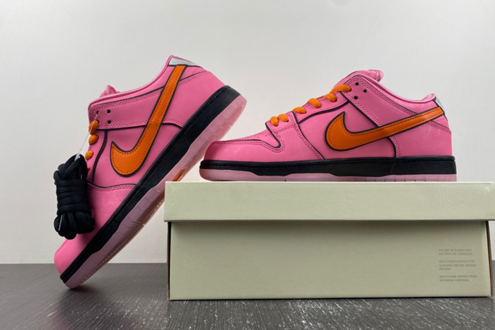 The Powerpuff Girls x Nike SB Dunk Low “Blossom” FD2631-600