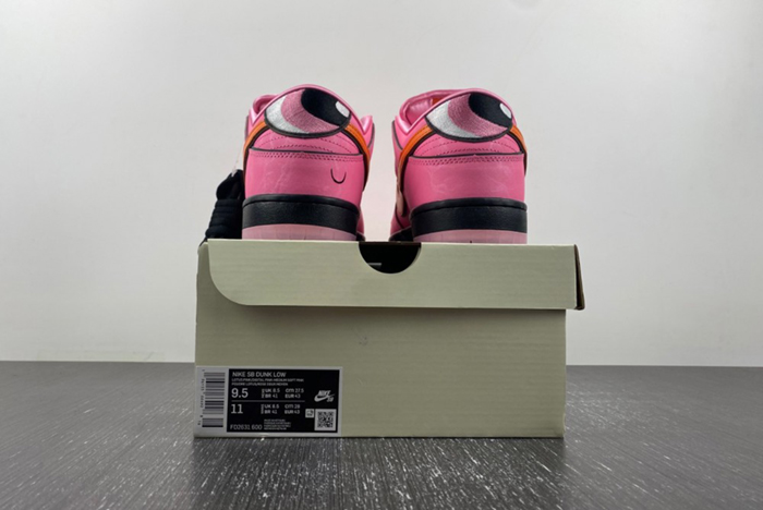 The Powerpuff Girls x Nike SB Dunk Low “Blossom” FD2631-600