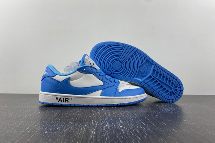 OFF-WHITE x Travis Scott x Air Jordan 1 OW  DM7866-180