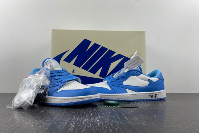 OFF-WHITE x Travis Scott x Air Jordan 1 OW  DM7866-180
