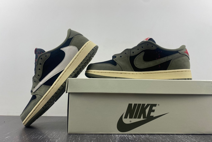 TS x AJ1 Travis Scott x Air Jordan 1 Low OG DM7866-002 a