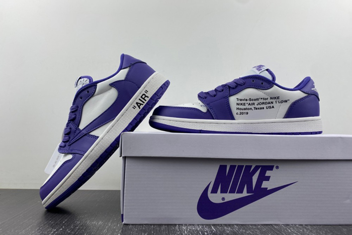 OFF-WHITE x Travis Scott x Air Jordan 1 OW DM7890-386