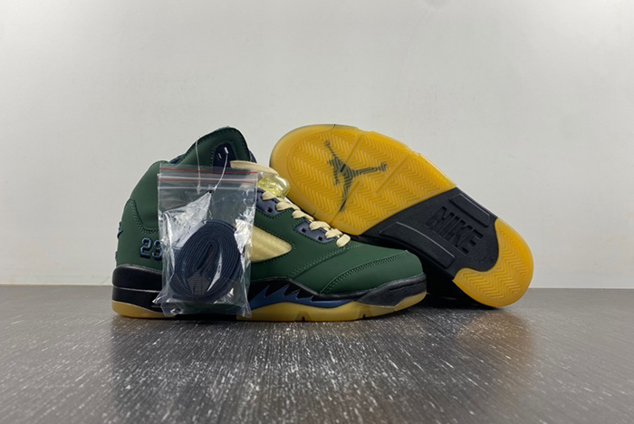 Air Jordan 5 "Navy Green  FZ5758-003