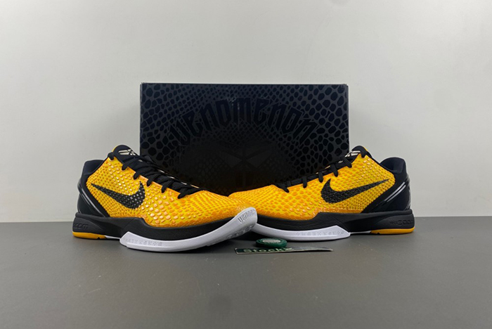NIKE KOBE 6 PROTRO “LIGHTBULB” BLACK YELLOW 429659-700