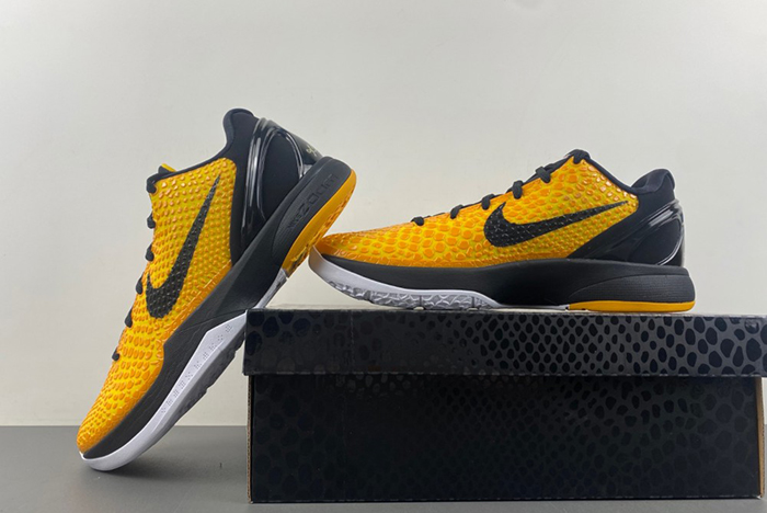 NIKE KOBE 6 PROTRO “LIGHTBULB” BLACK YELLOW 429659-700