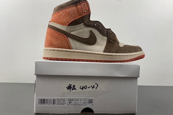 Air Jordan 1 High OG WMNS “Dusted Clay FQ2941-200