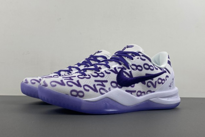 Nike Kobe 8 Protro “White Court Purple” FQ3549-100a