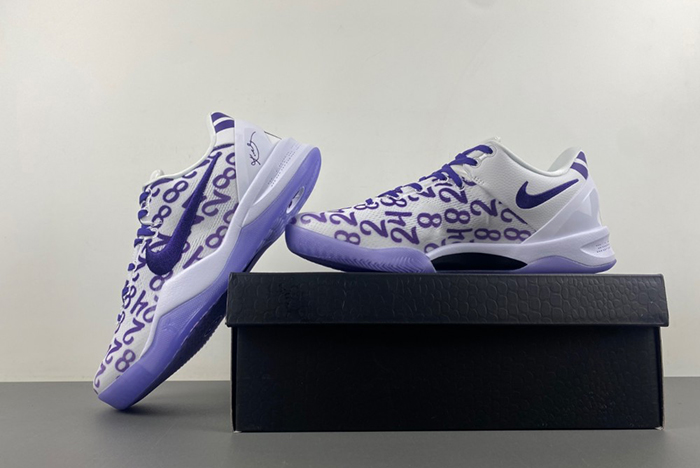 Nike Kobe 8 Protro “White Court Purple” FQ3549-100a