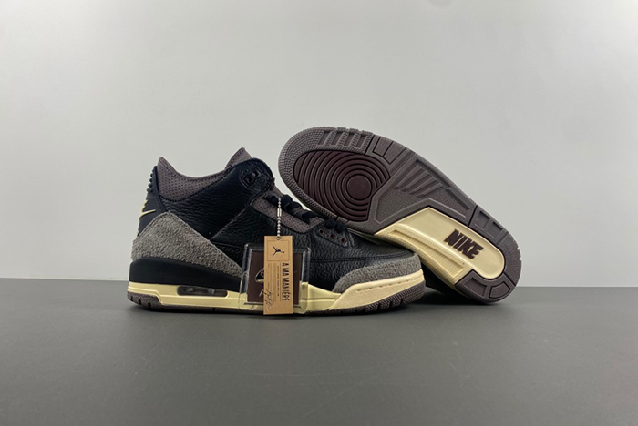 A Ma Manière x Air Jordan 3 “Black” AMM FZ4811-001
