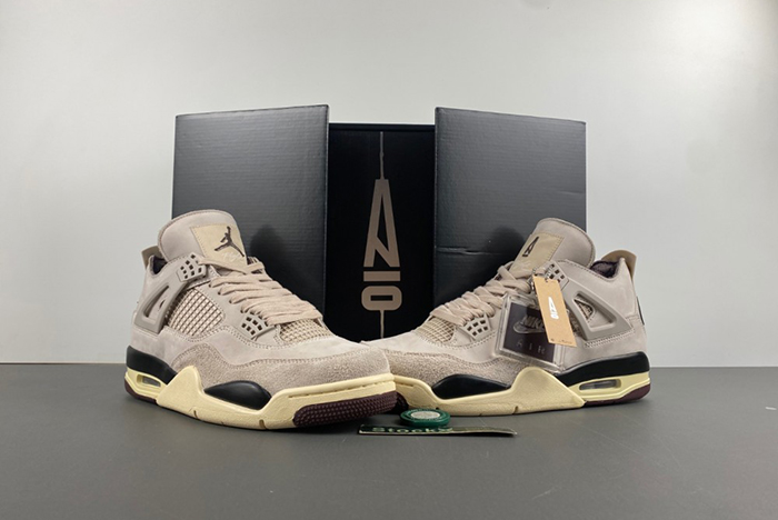 A Ma Maniére x Air Jordan 4 “Fossil Stone FZ4810-200