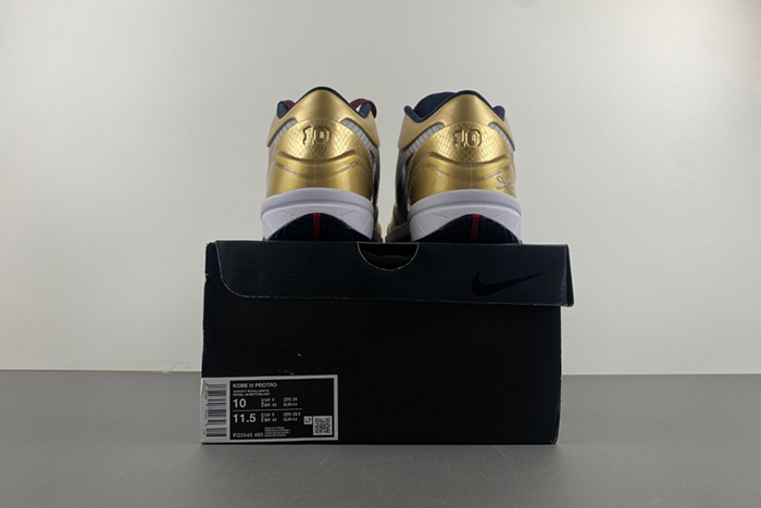 Nike Kobe 4 Protro “Gold Medal” FQ3544-100