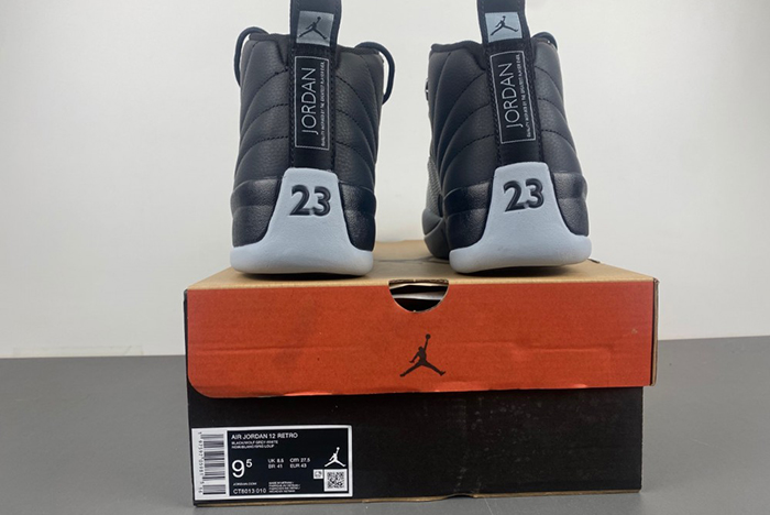 AIR JORDAN 12 “BLACK/WOLF GREY” RELEASES SEPTEMBER 2024  CT8013-010