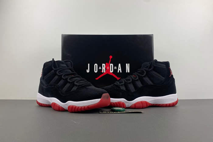 Air Jordan 11 WMNS “Bred Velvet” Rumored to Release Holiday 2024 DB5457-061