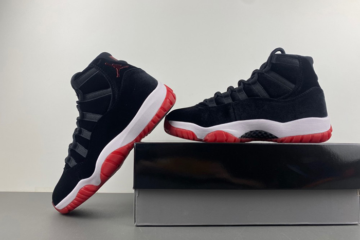 Air Jordan 11 WMNS “Bred Velvet” Rumored to Release Holiday 2024 DB5457-061