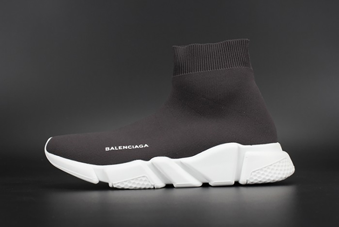 Ba*len*cia*ga stretch mesh high top sneaker grey 458653