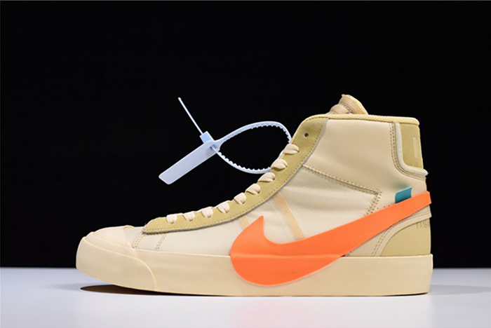 Off-White x Nike Blazer Studio Mid ''All Hallows Eve'' AA3832-700