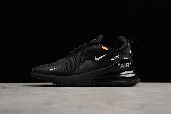 Off-White X Nike Air Max 270 ''Black'' AA8058-001